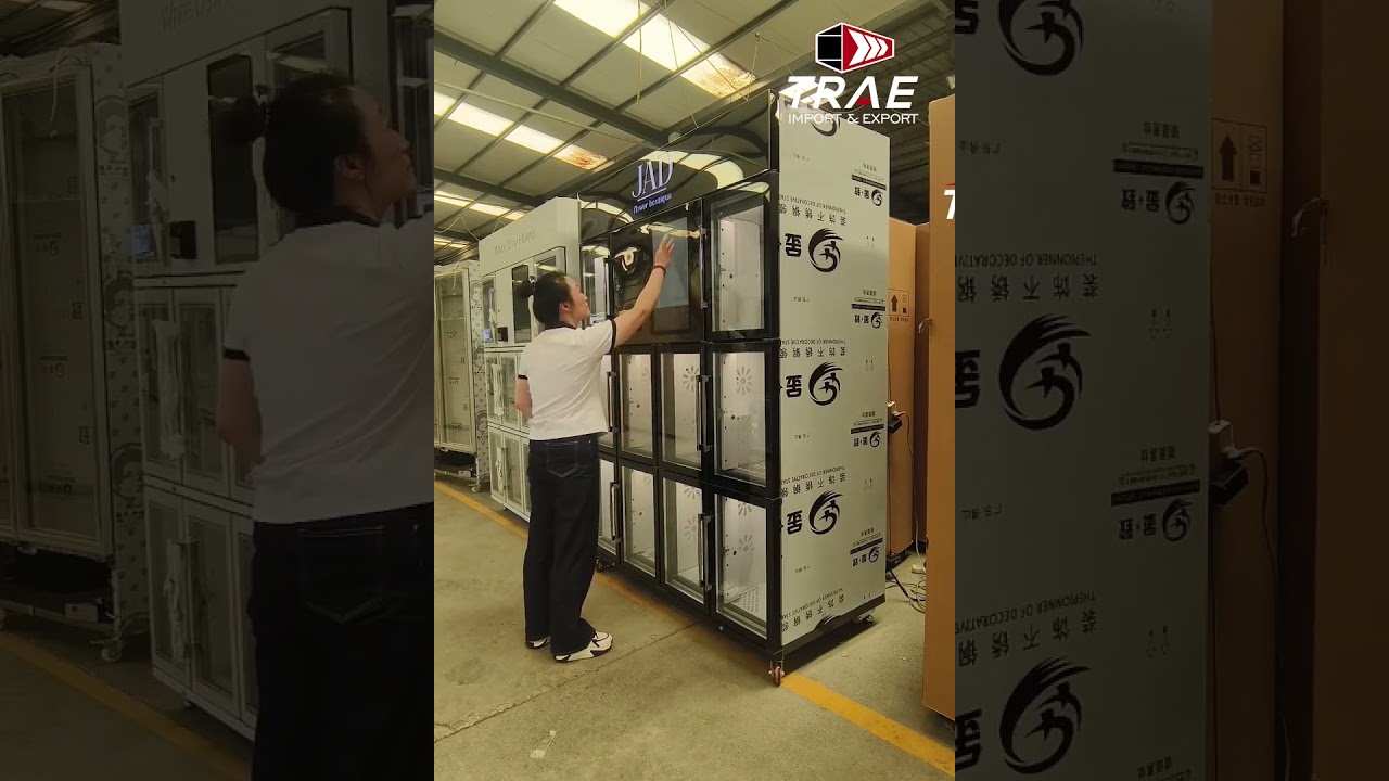 Máquina expendedora de flores