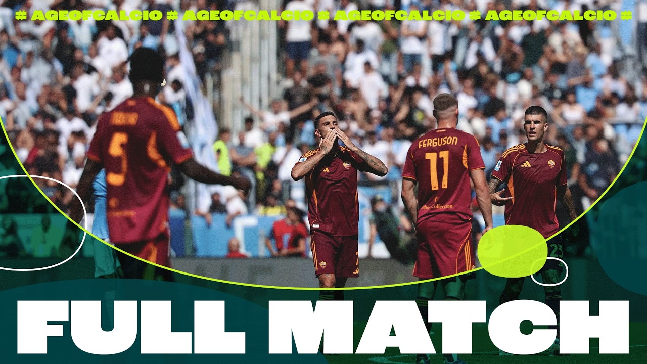 Serie A 2025/26: Lazio vs Roma - FULL MATCH | Age of Calcio