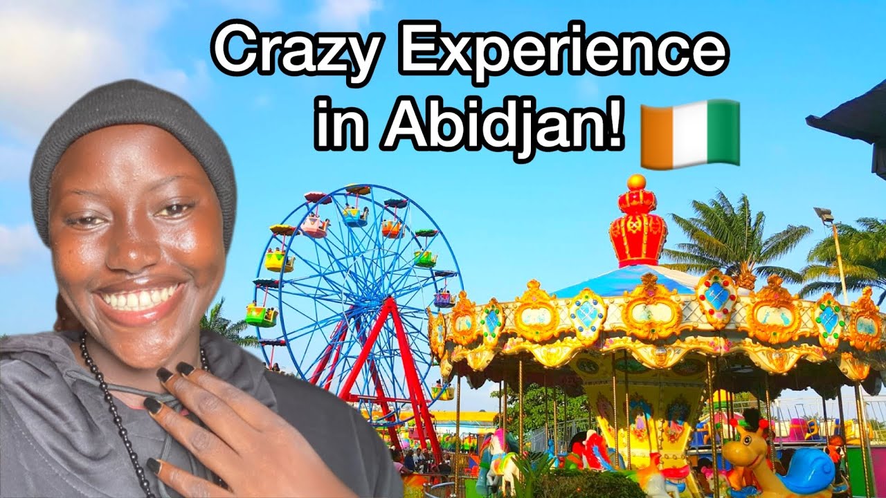 I did something crazy in Ivory Coast!! My First time at an Amusement Park. 🇨🇮