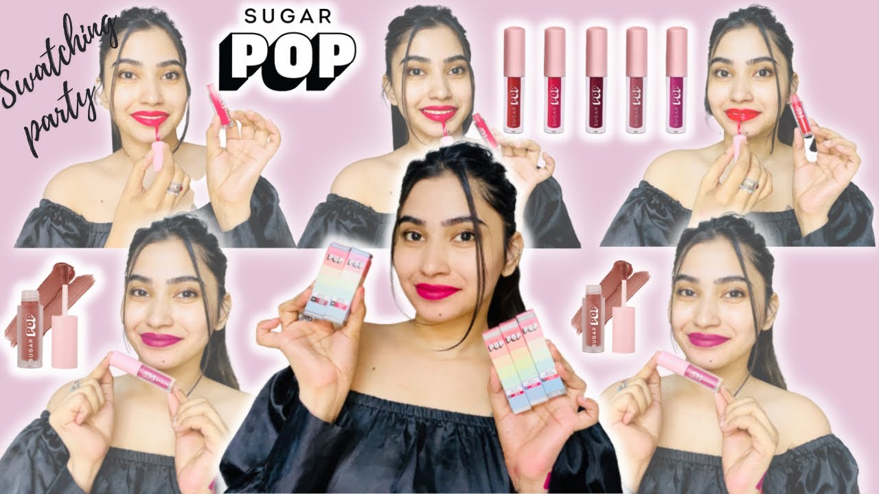 NEW 🔥SUGARPOP Matte Lipsticks & Matte Mousse Lipsticks Review + Swatches | #sugarpop