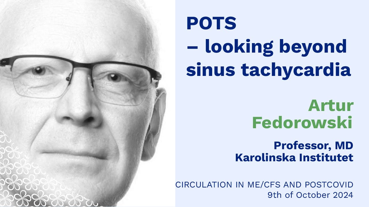 Prof. Artur Fedorowski: POTS – Looking beyond sinus tachycardia