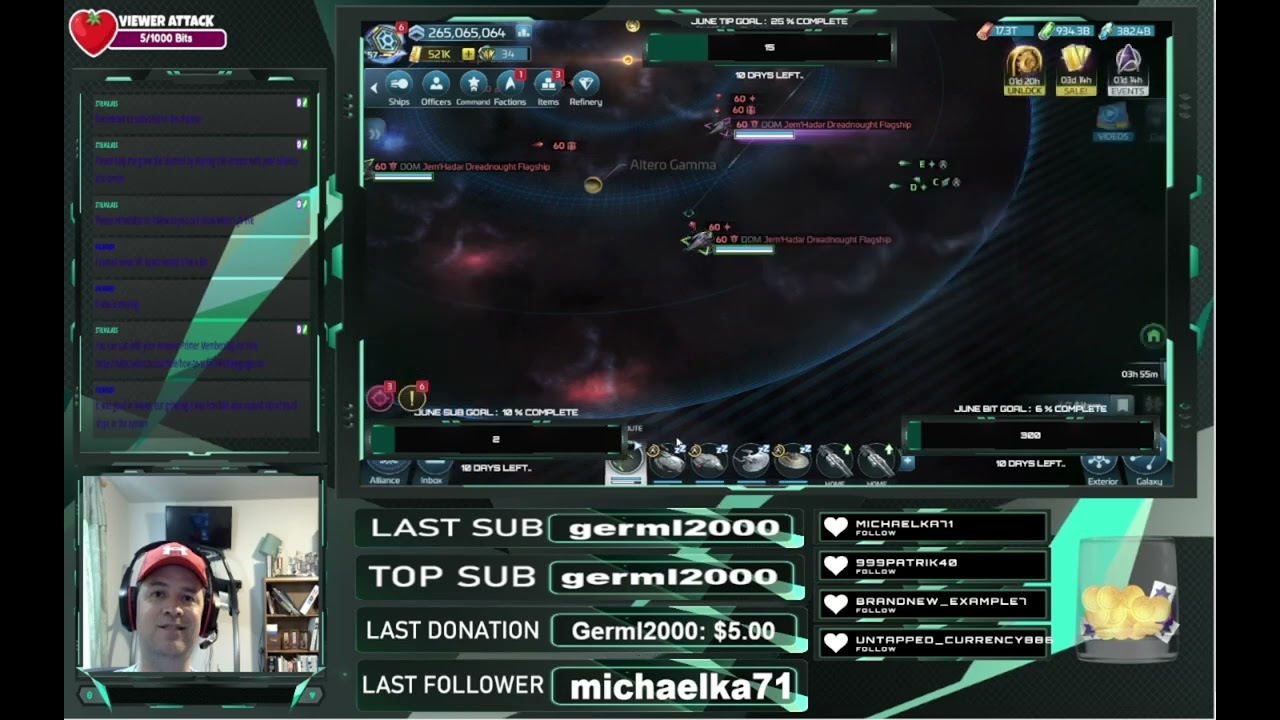 STFC - June 20 2024 Stream | Jem'Hadar Armadas Solos With Loot Crew