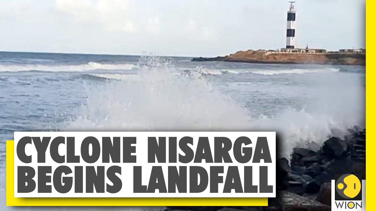 Cyclone Nisarga hits India; Wind speed could go upto 120 km/h in next 24 hours