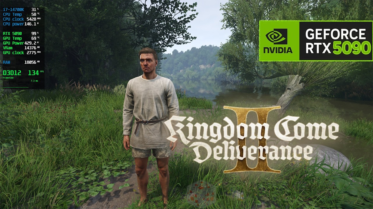 Kingdom Come: Deliverance II | RTX 5090 | i7-14700K | 4K/1440p Max Settings DLSS 4