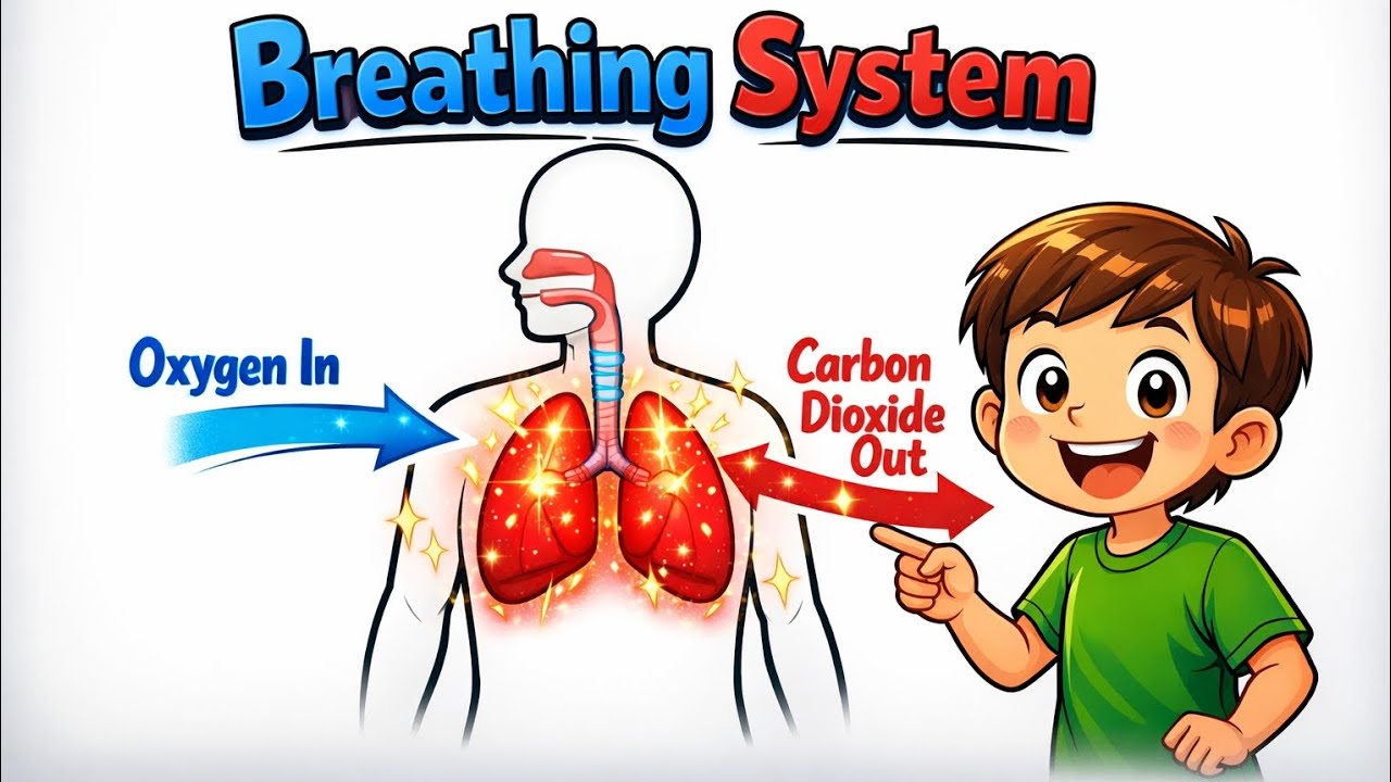 Human Breathing System – How We Breathe 🫁