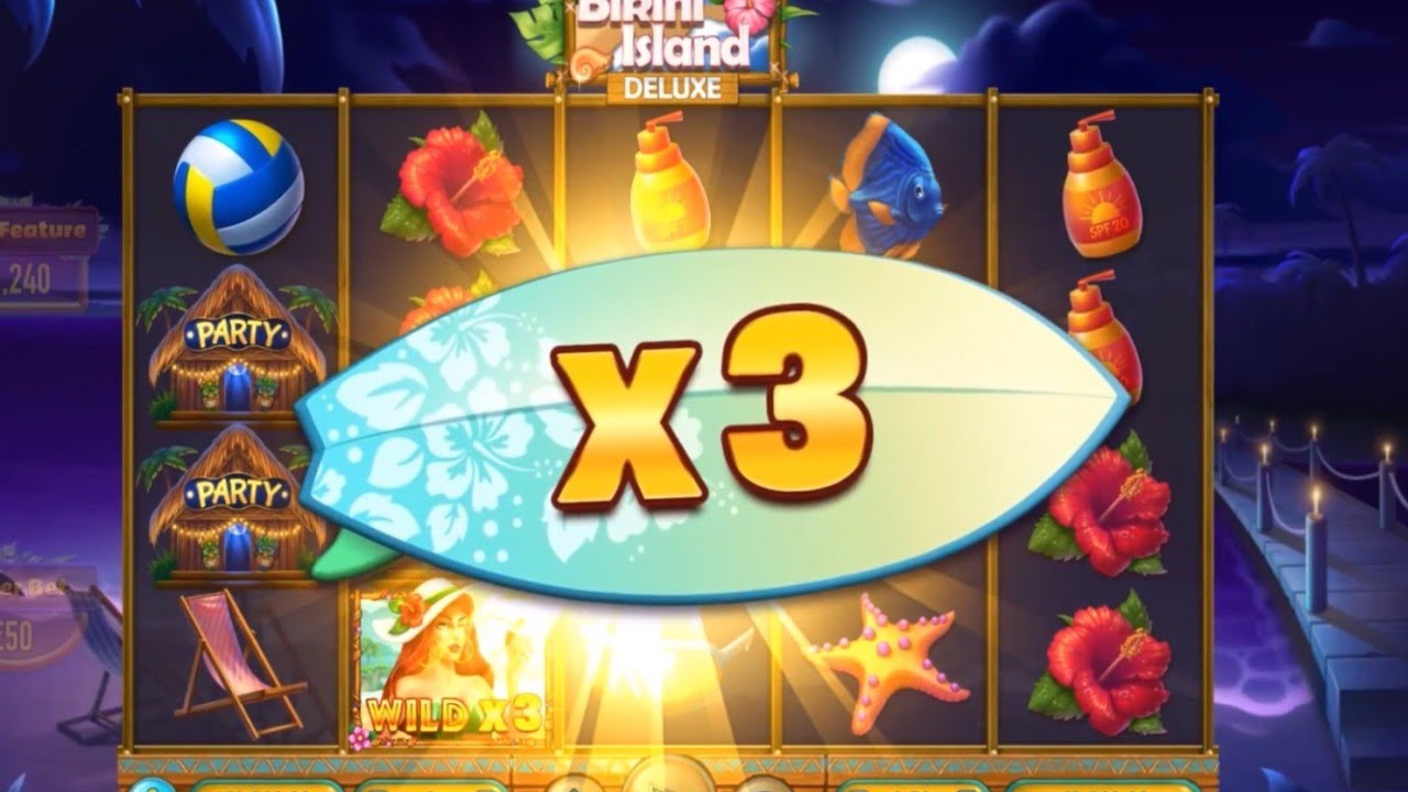 ACHAT du BONUS FREE SPINS ( avec & sans ) Slot BIKINI ISLAND DELUXE