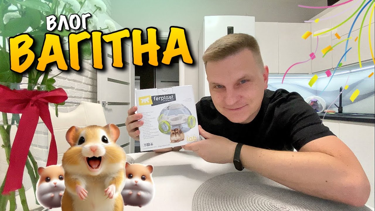 ВОНА ВАГІТНА | НАШ ХОМЯК СТАНЕ МАМОЮ | ВІДСЕЛИВ | FERPLAST LUB | ЛАБОРАТОРІЯ | ГНІЗДУВАННЯ | VLOG