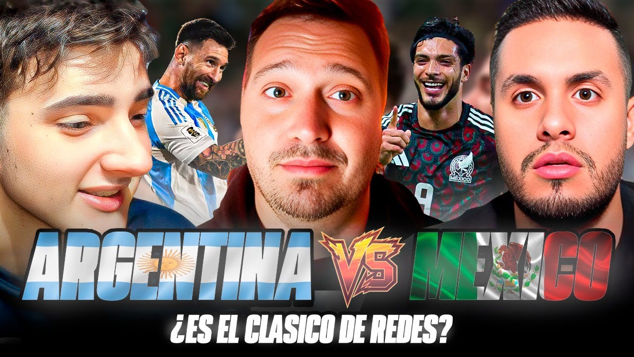 SE VIENE AMISTOSO ARGENTINA VS MEXICO ¿ES EL CLASICO DE REDES? | DEBATE CON MEXICANO Y PERIODISTA