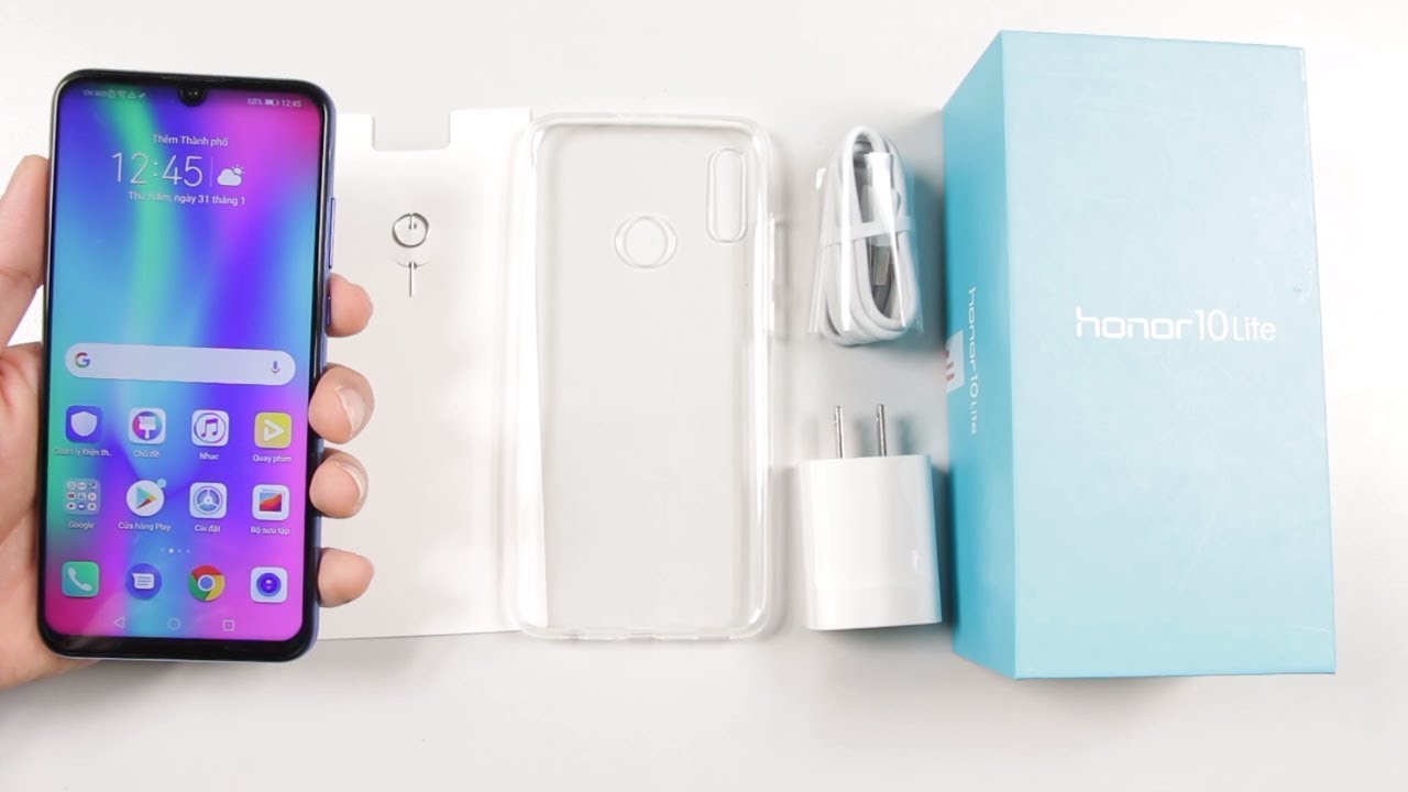 Mở hộp đánh giá Honor 10 Lite phiên bản giá rẻ của Honor 10