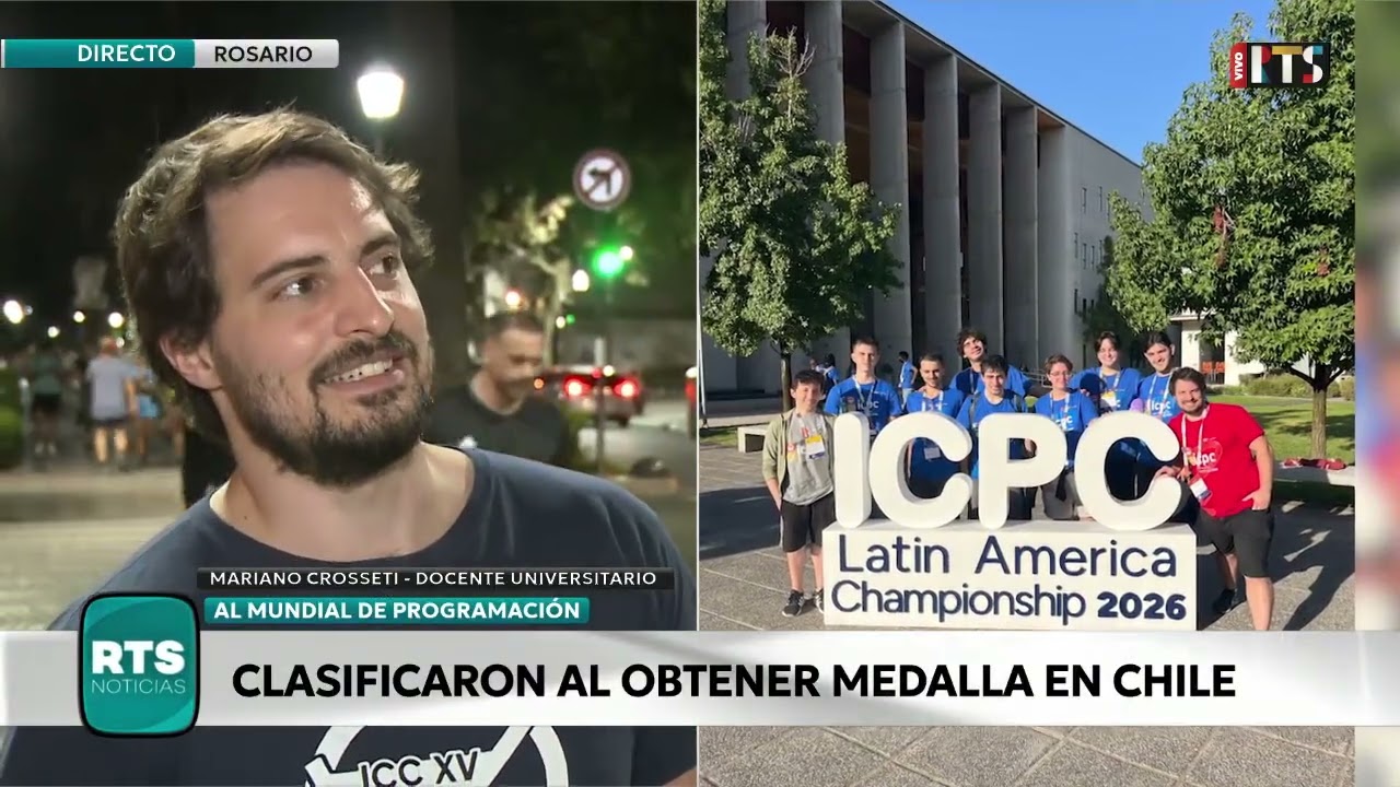 💻 ESTUDIANTES DE LA UNR CLASIFICARON AL MUNDIAL DE PROGRAMACIÓN EN QATAR