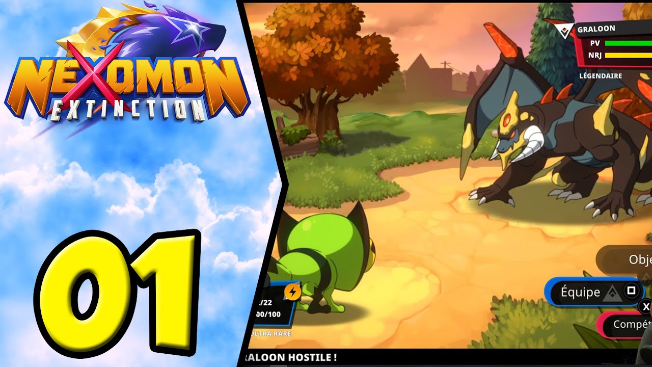 UN POKEMON-LIKE qui commence bien ►NEXOMON EXTINCTION