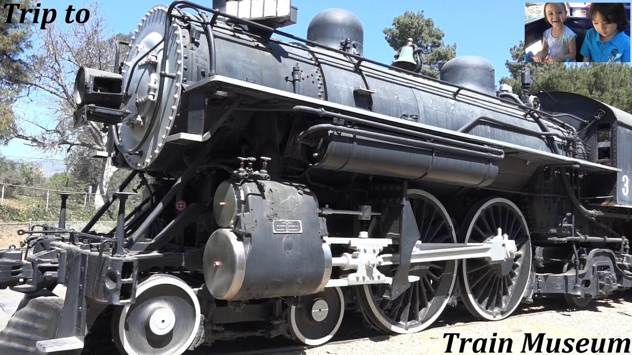 Visit to the Train Museum, A Family Train Ride and Toy Trains & Souvenirs Shopping