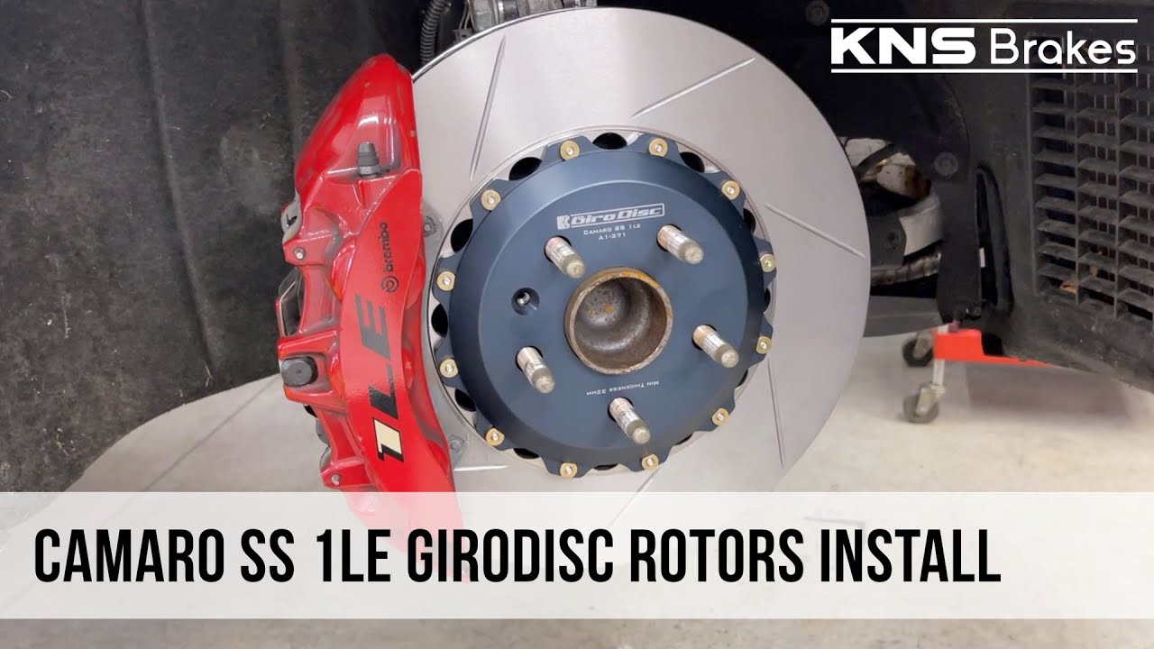 Camaro SS 1LE Girodisc Rotor Installation