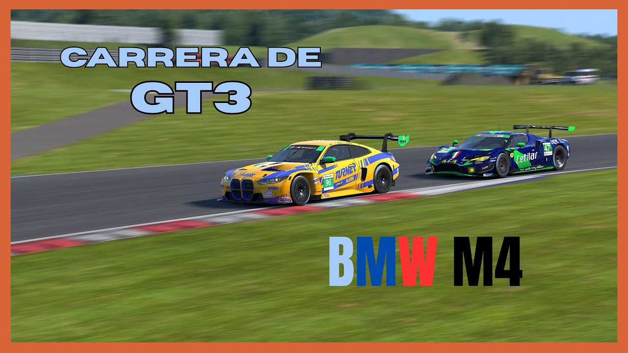 Salgo desde BOXES y termino en el PODIO (BMW M4 GT3) - Sim Racing RaceRoom