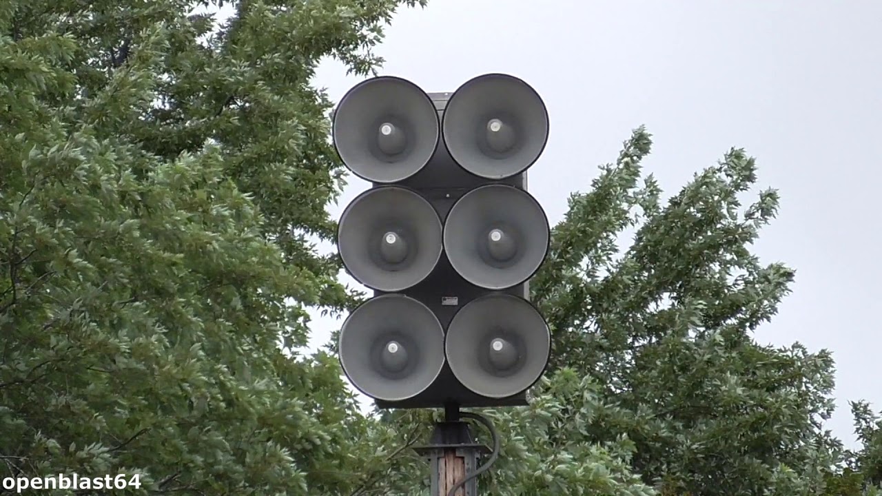 Federal EOWS 612 siren test, New Lisbon, WI