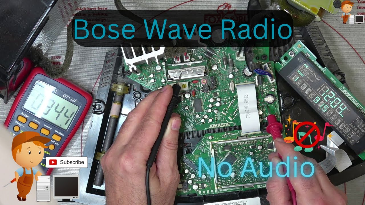 Bose Wave Music system - No Audio repair