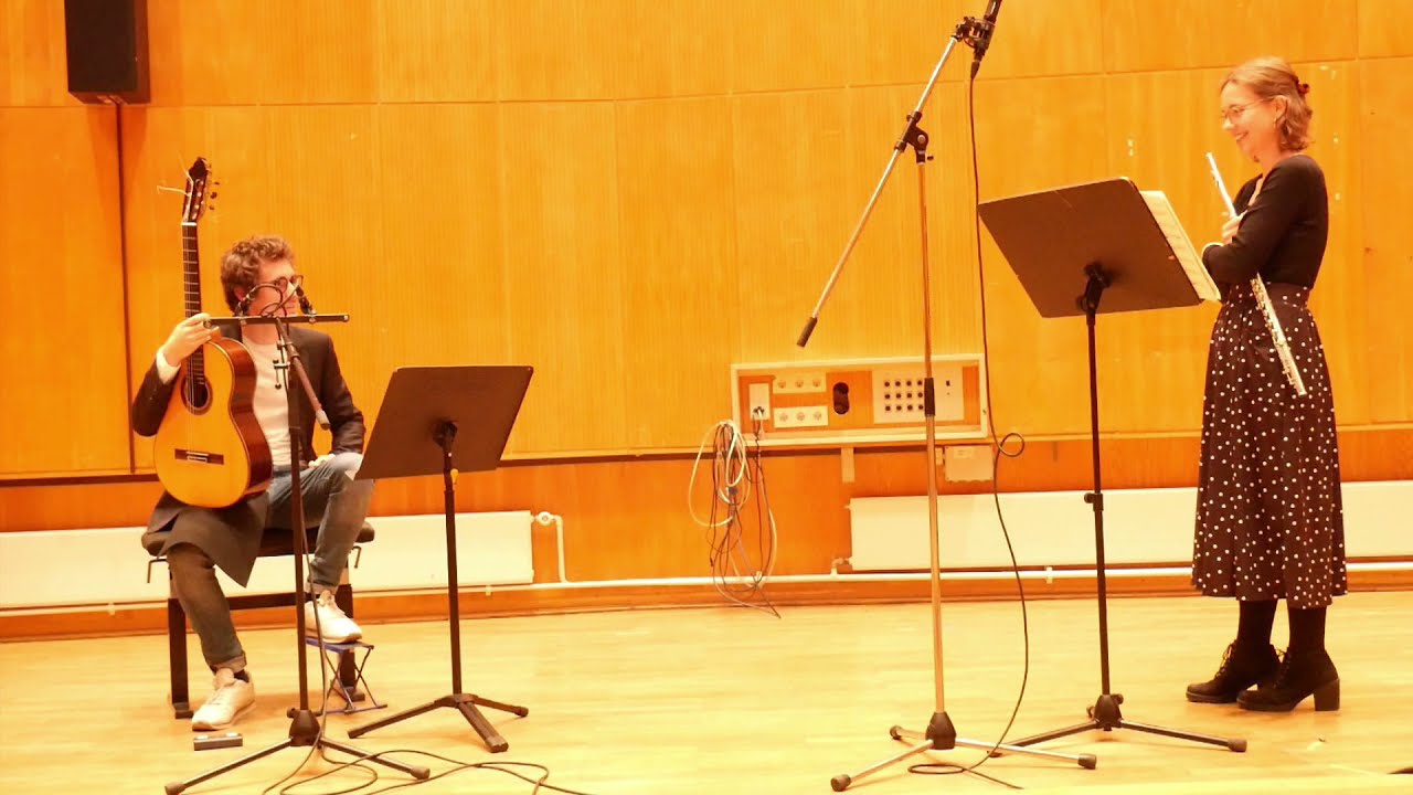 Lowell Liebermann, Sonata for Flute and Guitar Op. 25 I Duo Nørd