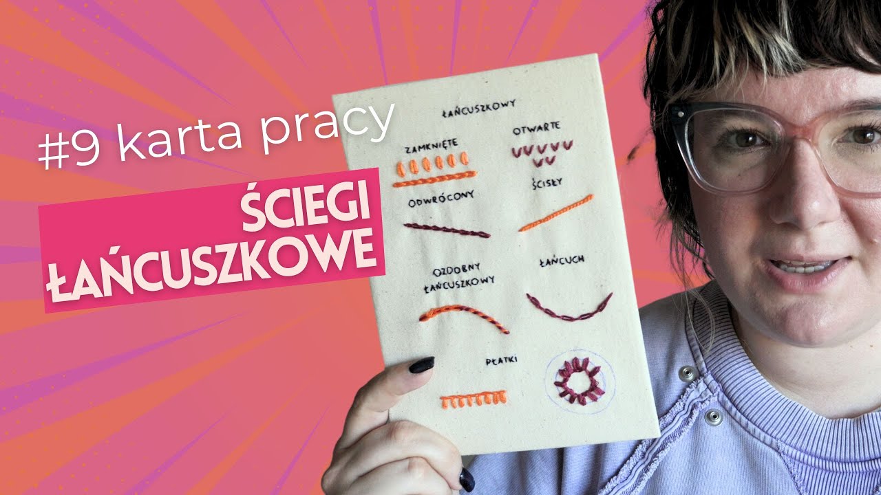 Nie uwierzysz, jak ŁATWY jest ścieg łańcuszkowy &ndash; 7 wariant&oacute;w w jednym tutorialu!