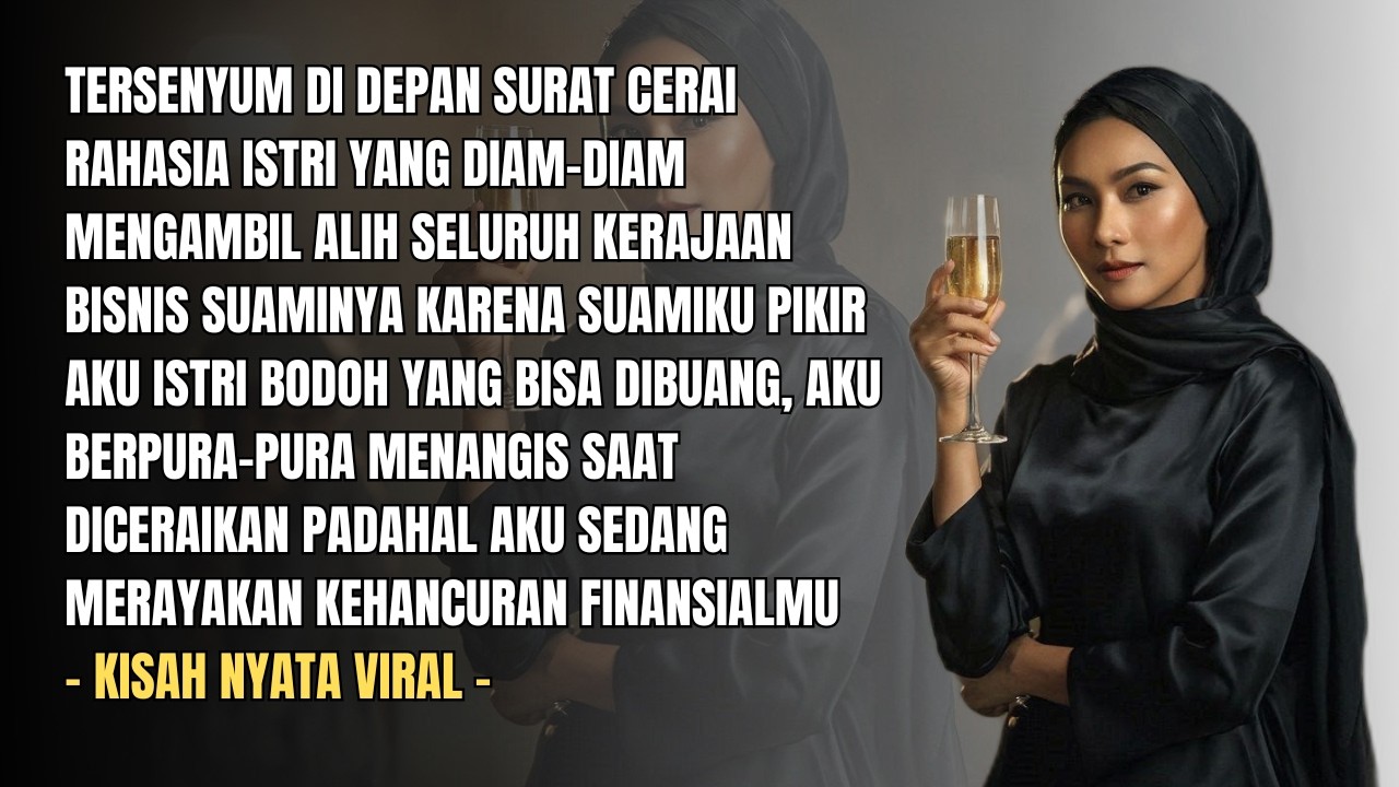 NIAT MENCERAIKANKU KARENA SUAMIKU PIKIR AKU ISTRI BODOH YG DIBUANG MEREKA TAK TAU AKULAH PEMILIK ...