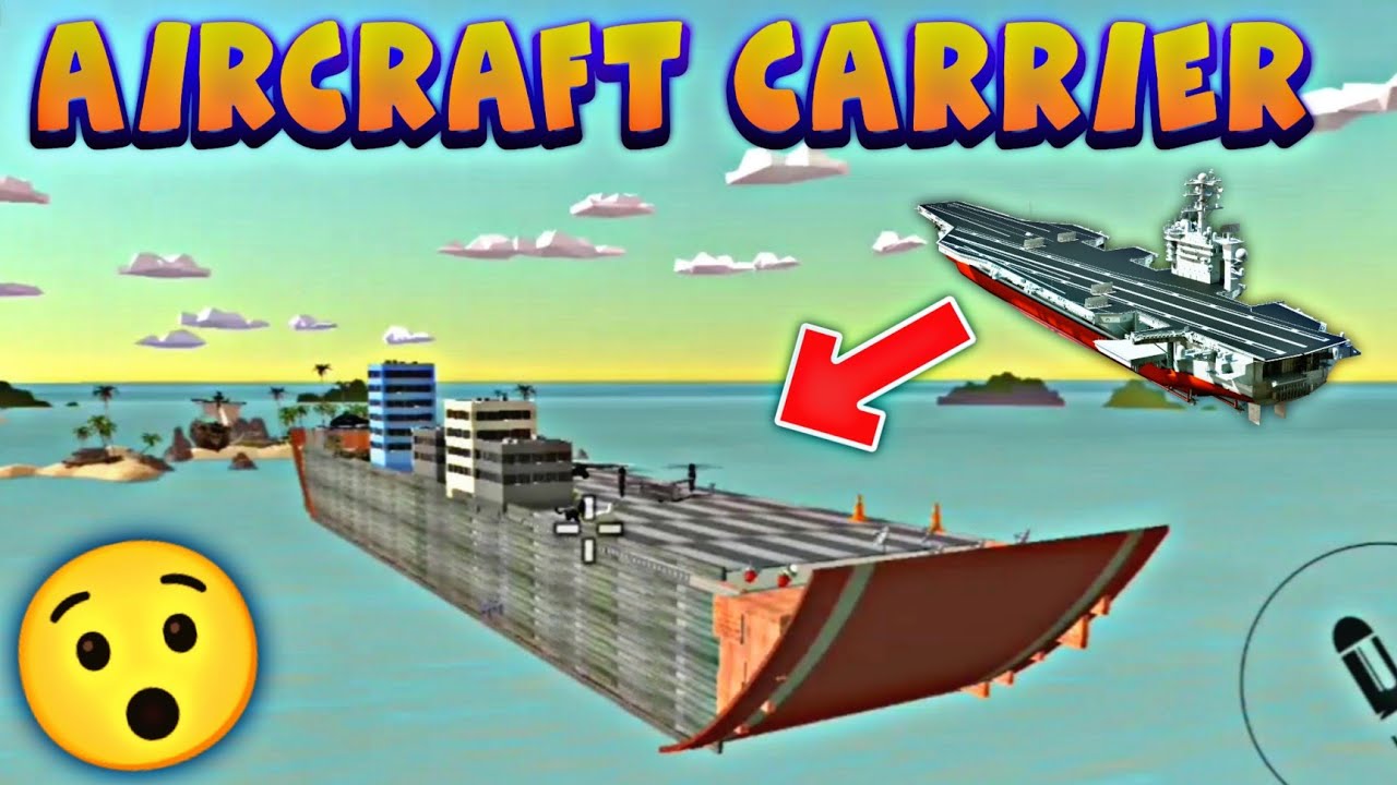 Biggest Aircraft Carrier In Chicken Gun #chickengun #CuteeYT #chikengun