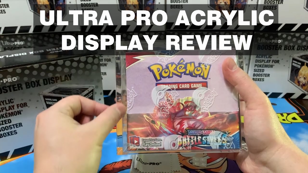 Ultra Pro - Acrylic Display for Pokémon Booster Box Review