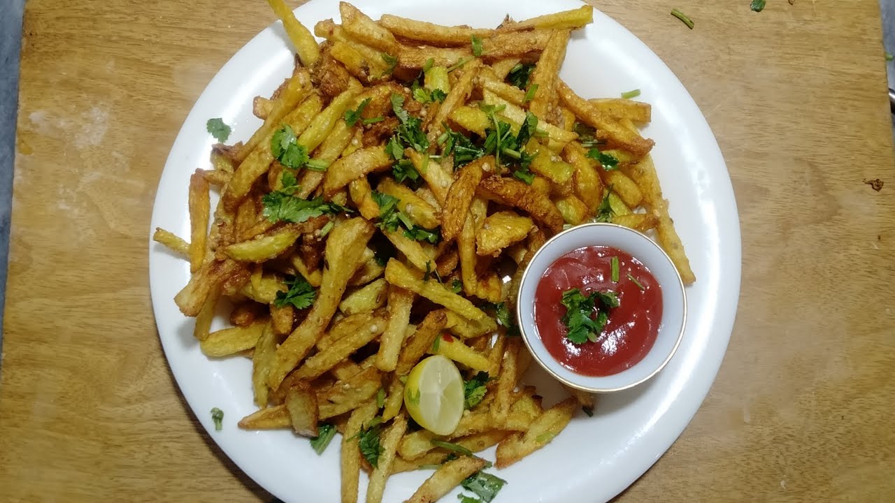 Crispy potatoes chips recipe by master chef /How to make Crispy fries 🍟