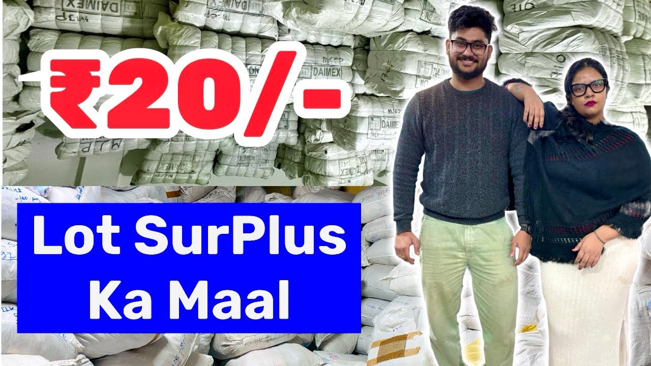 Lot Surplus Winter Wear Wholesaler in Kolkata l किलो के भाव मैं आज l Select and choose Cloths kilo