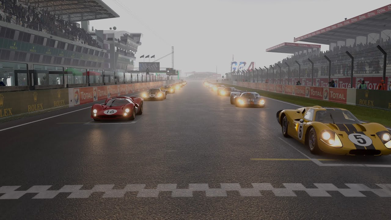 GT7 | Power Pack | A Celebration of Sarthe | 24 Heures du Mans Racing Circuit | Ford GT40 Mark I