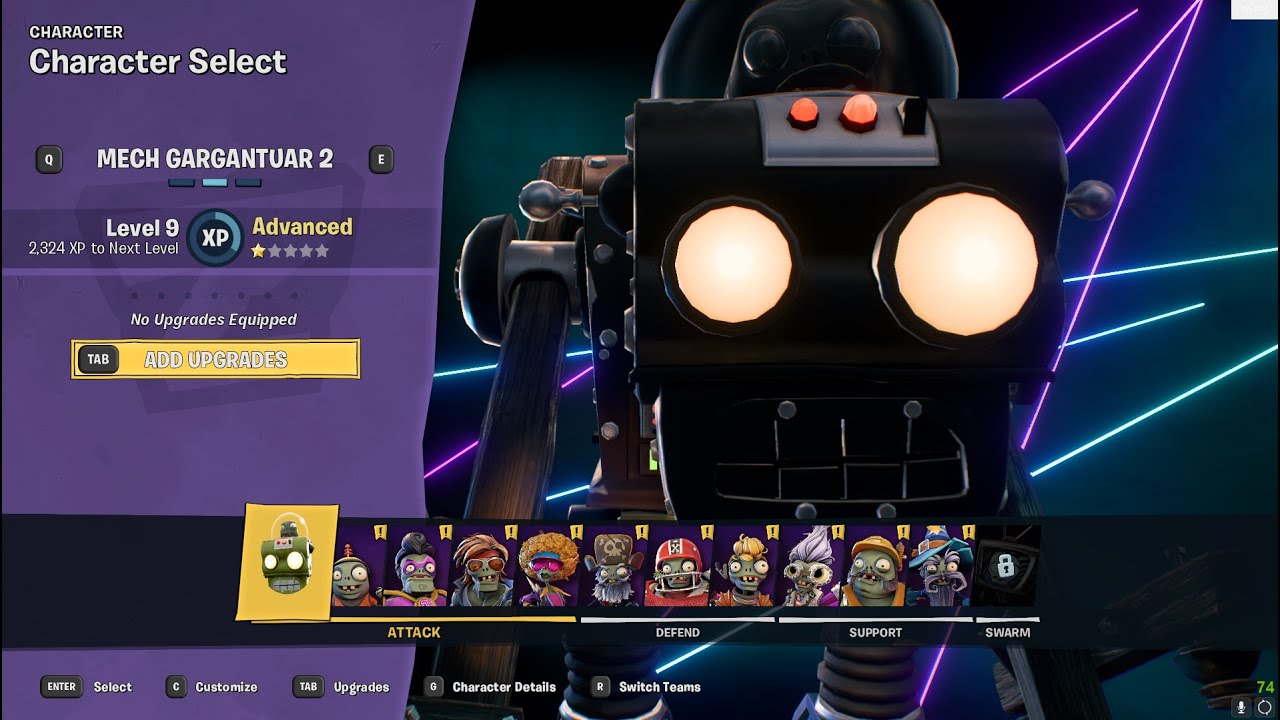 Plants vs  Zombies: Battle for Neighborville Mech Gargantuar Boss Hack Gameplay