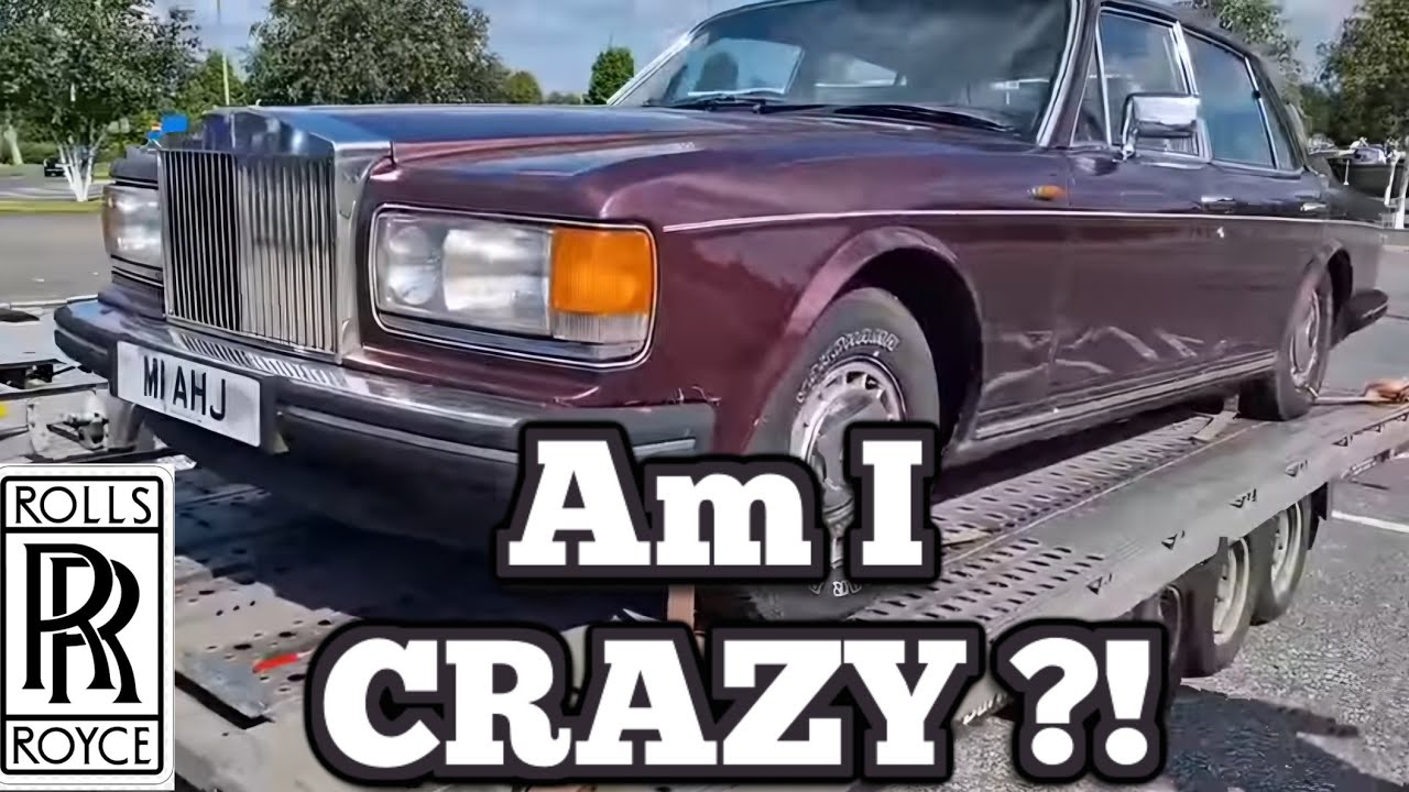 I bought an ABANDONED ROLLS-ROYCE Silver Spirit III - Lets take it home!  Episode.1