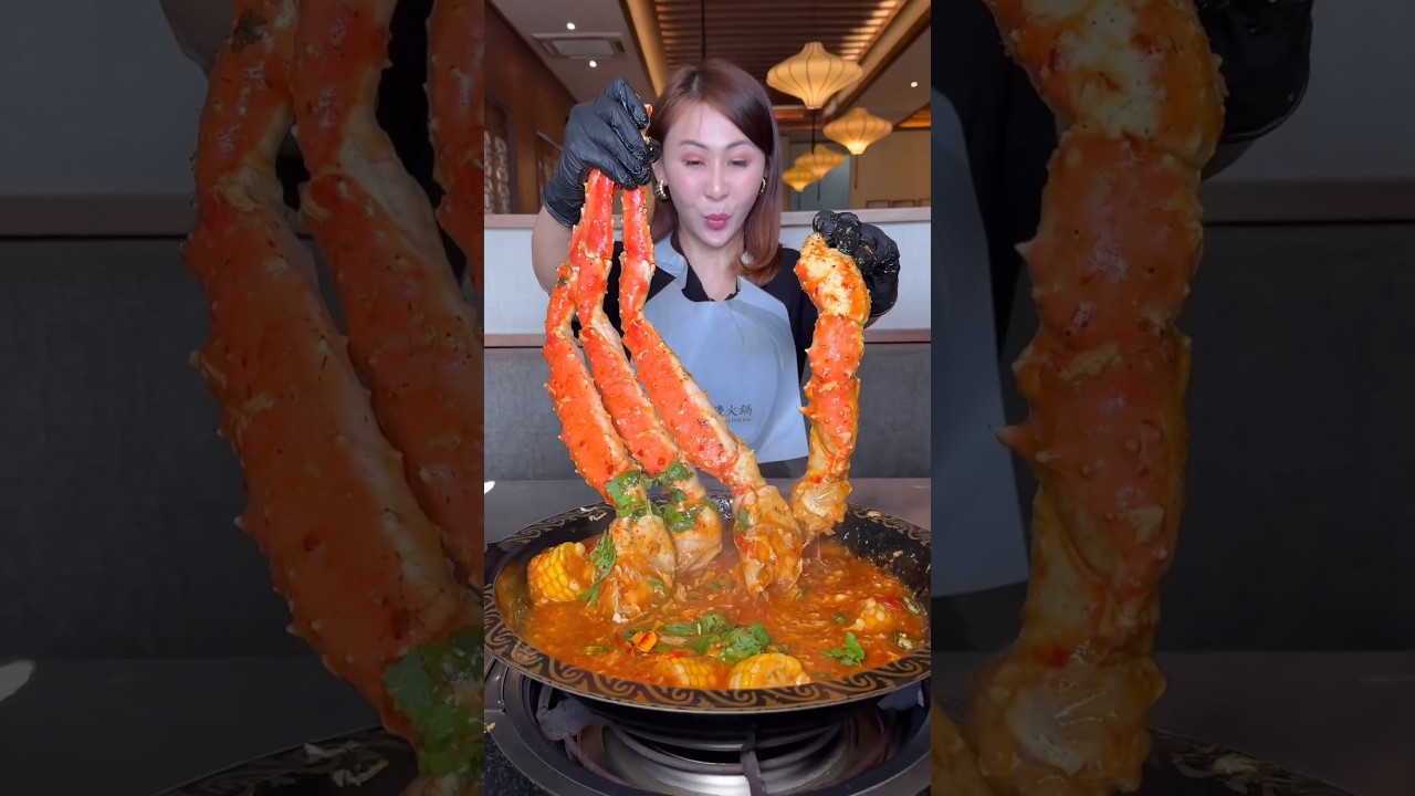 Kaget juga di Jakarta ada Alaskan King Crab sebesar ini | #sibungbung