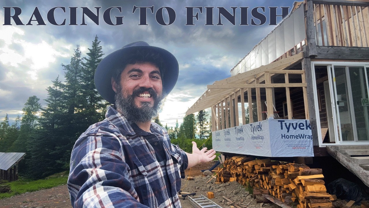 The Race to Finish Our Homestead Build is ON! | Off Grid Alaska Homesteading