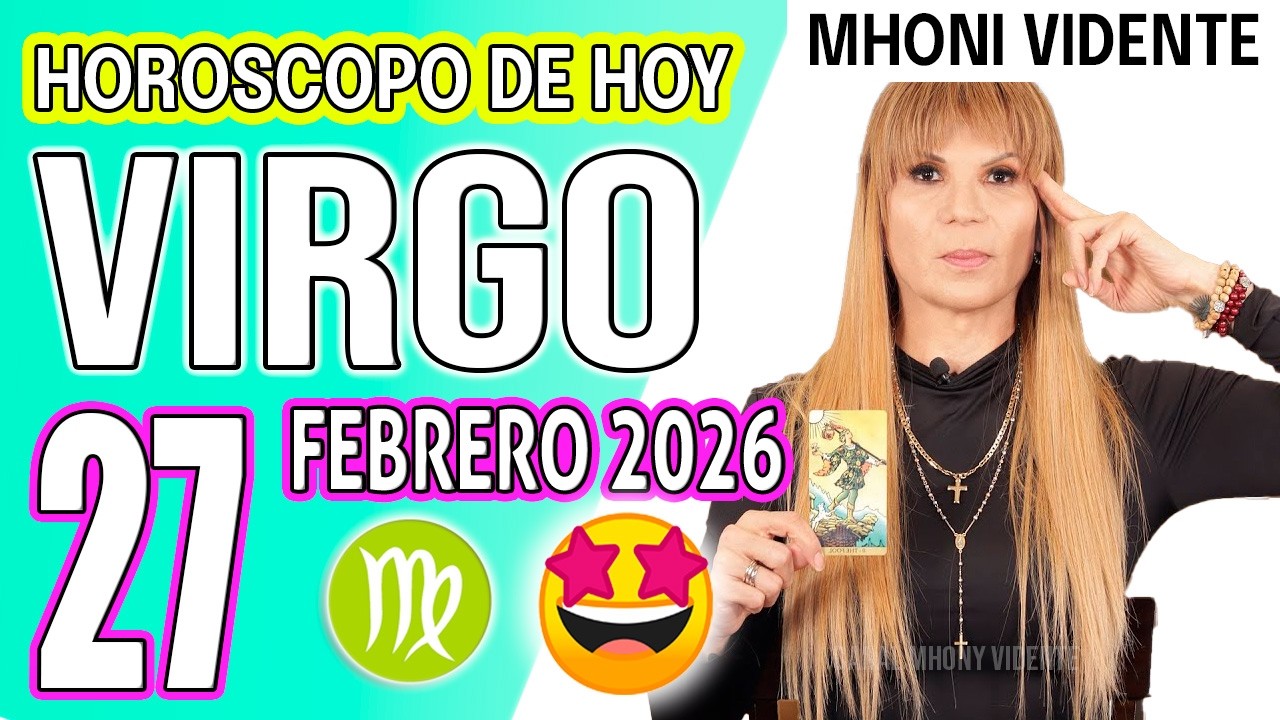 VIRGO ♍ ⚠️ ALGO SE MUEVE HOY A TU FAVOR, NO LO DEJES PASAR 😳✨ HOROSCOPO De Hoy 27 de FEBRERO 2026
