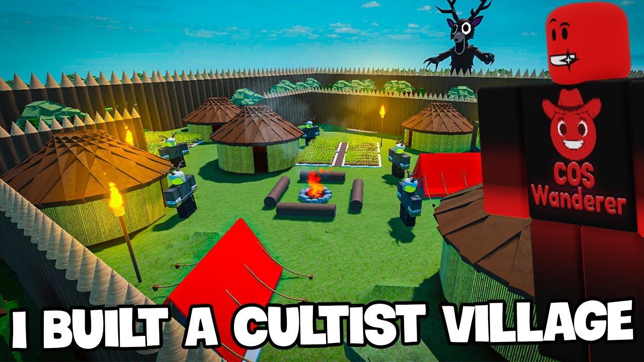 I Built a Cultist Village in 99 Nights in a Forest