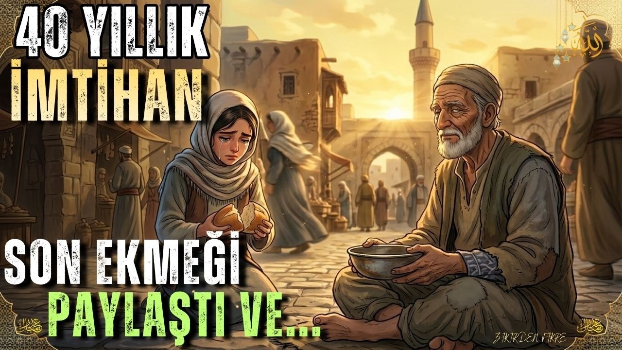 40 Yılın İmtihanı, Fakir Anne Son Ekmeğini Kör Dilenciye Verdi, Dilenci Öldüğünde Hayatı Değişti!