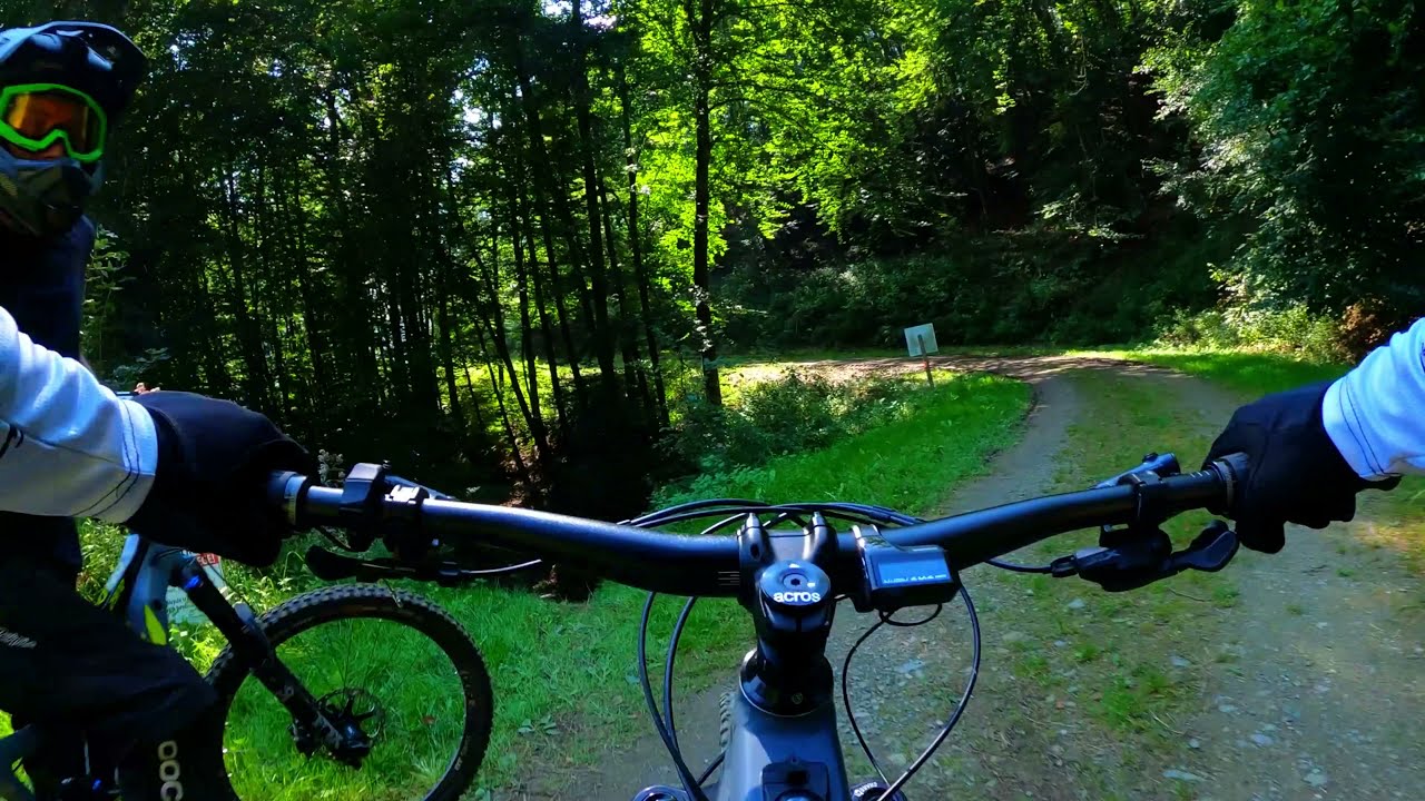 Total überfordert im BIKEPARK HÜRTGENWALD