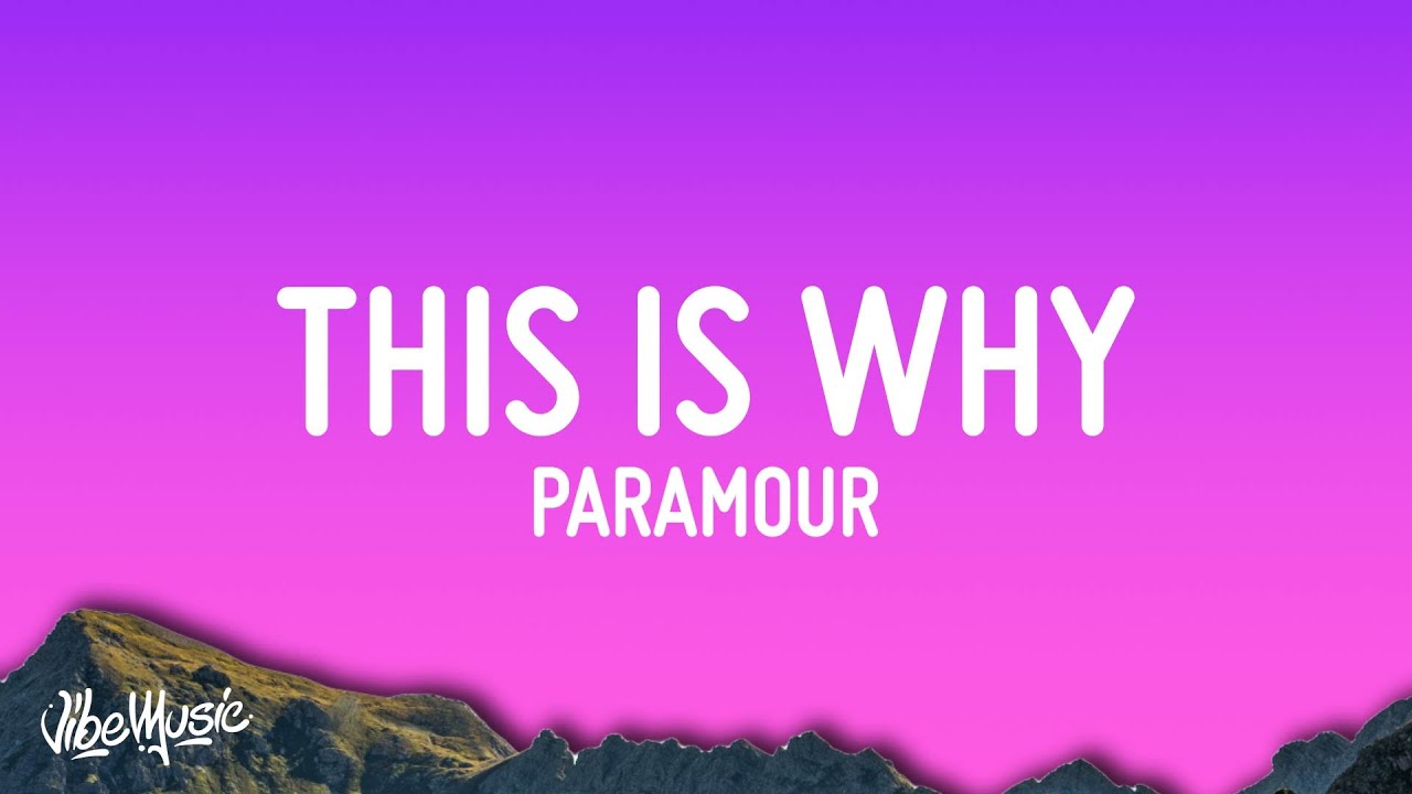Paramore - This Is Why (Lyrics)