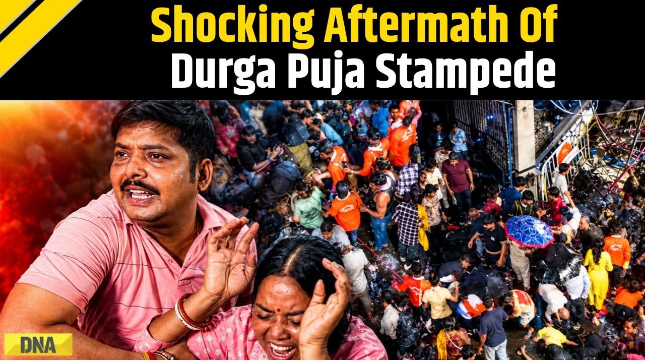 Kolkata Stampede: Scary Visuals Of Durga Puja Stampede | Chorbagan Incident | West Bengal News