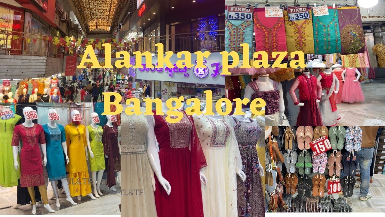Alankar plaza shopping Majestic Bangalore