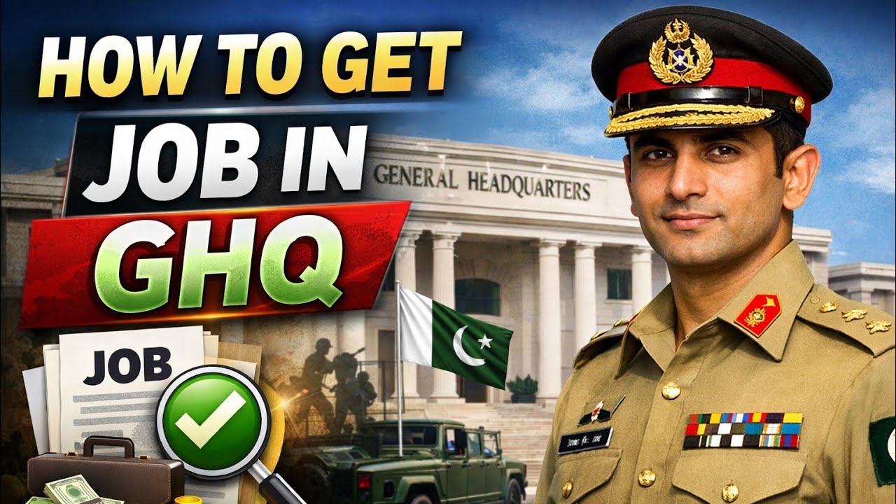 GHQ How To Get Job In GHQ#ghqjob2026 #newjobinghq #ghqinterviews #hazratwaliofficial