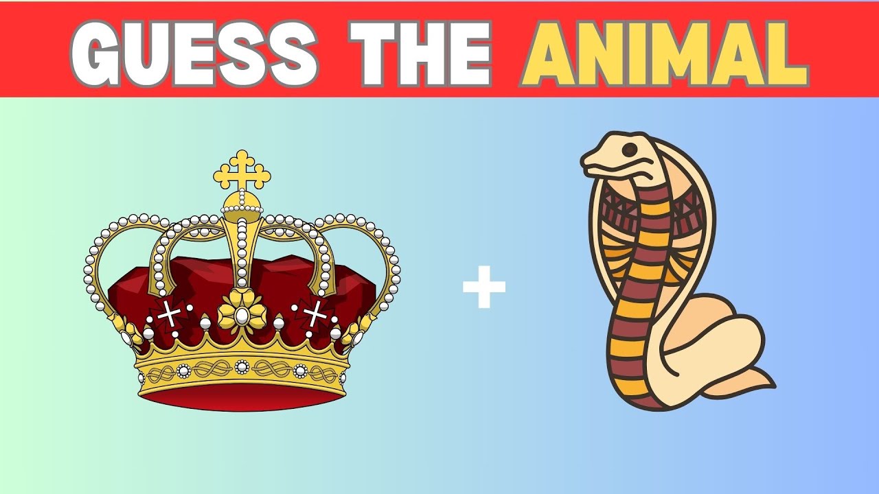 Guess the Animal by emoji  | Emoji Quiz|  Fun Animal Quiz