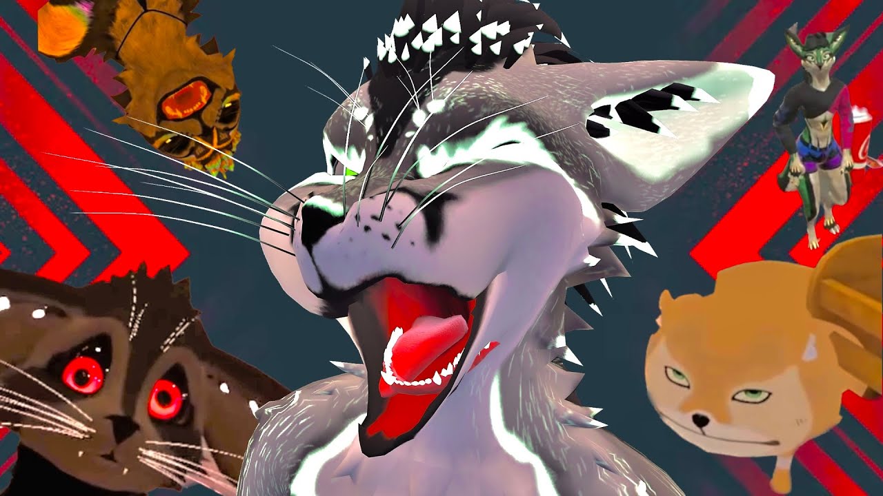 Distorted furries on VRChat #25: 