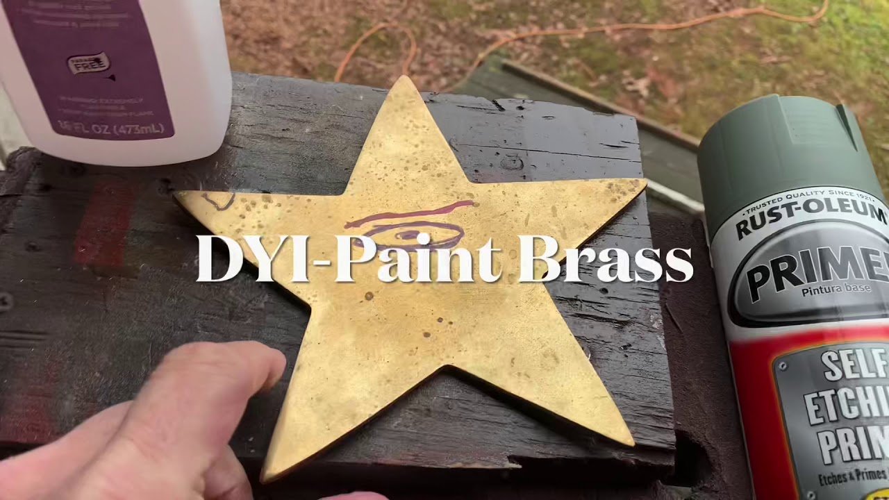 How to paint brass part 1