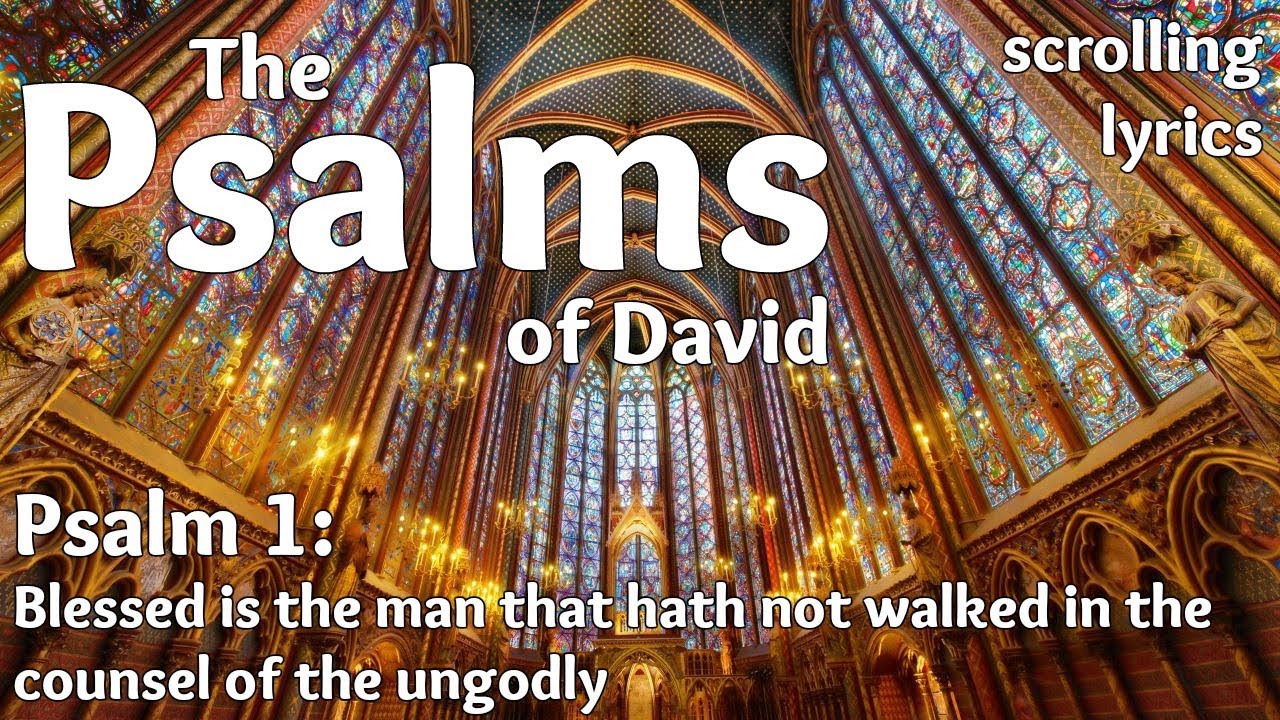 ♫ Psalm 1 | Blessed is the man | with LYRICS