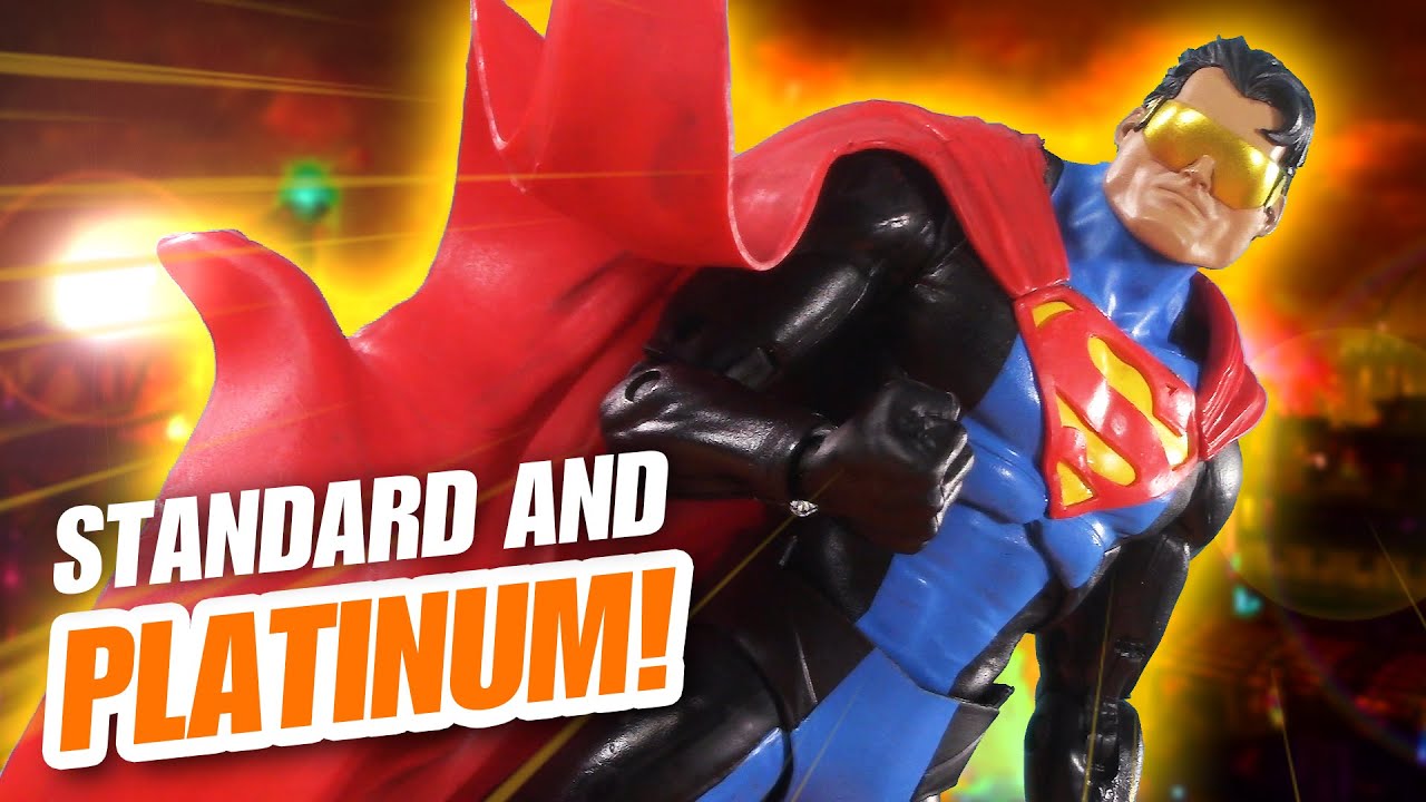 AT LAST, ERADICATOR! McFarlane Toys DC Multiverse Return of Superman Action Figure Review & Platinum