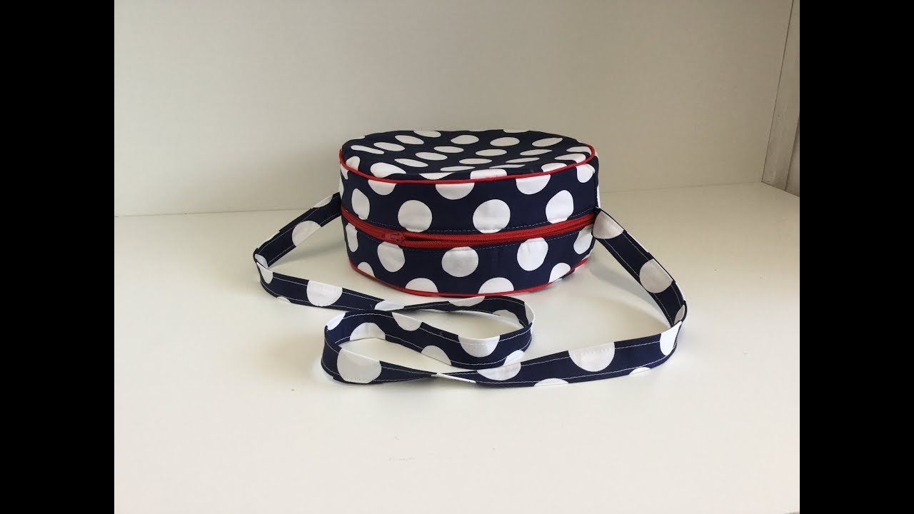 Coudre un petit sac rond - Tuto Couture Madalena