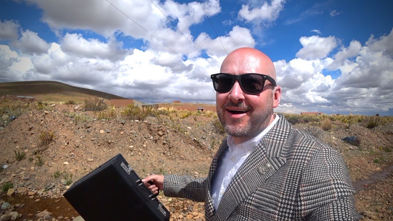 Entering A Bolivian Village...With A Briefcase