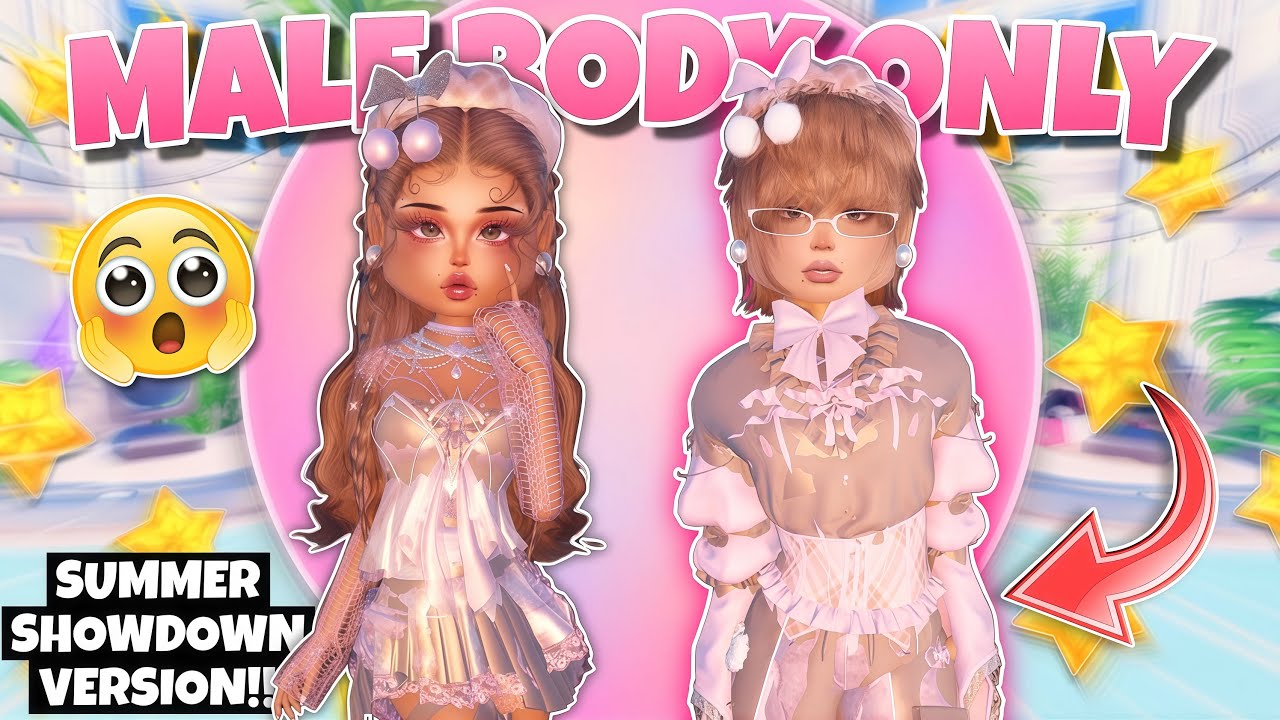 ONLY Using The Masculine Body Type IN *DRESS TO IMPRESS* Style Showdown!! (Boys ONLY!!)