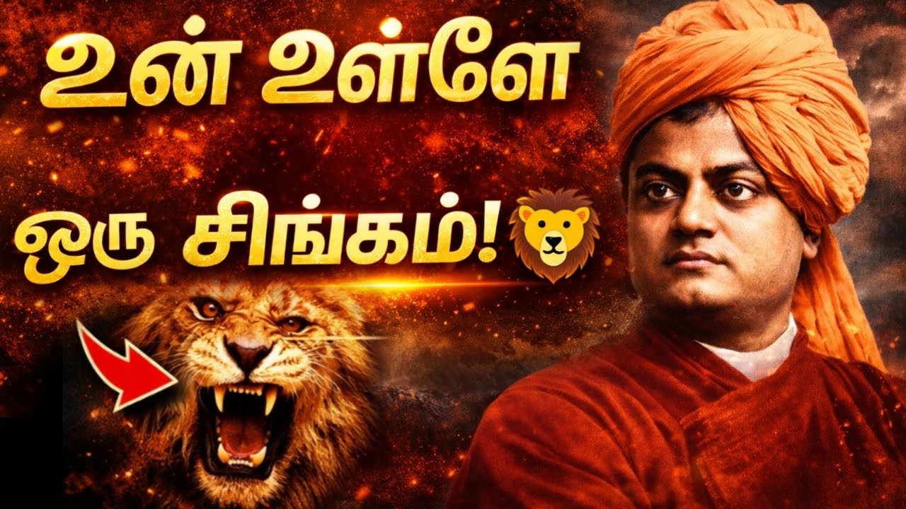 Swami Vivekananda’s Words Will Awaken the lion 🦁Inside You |உன் உள்ளே உறங்கும் சக்தியை எழுப்புங்கள் 