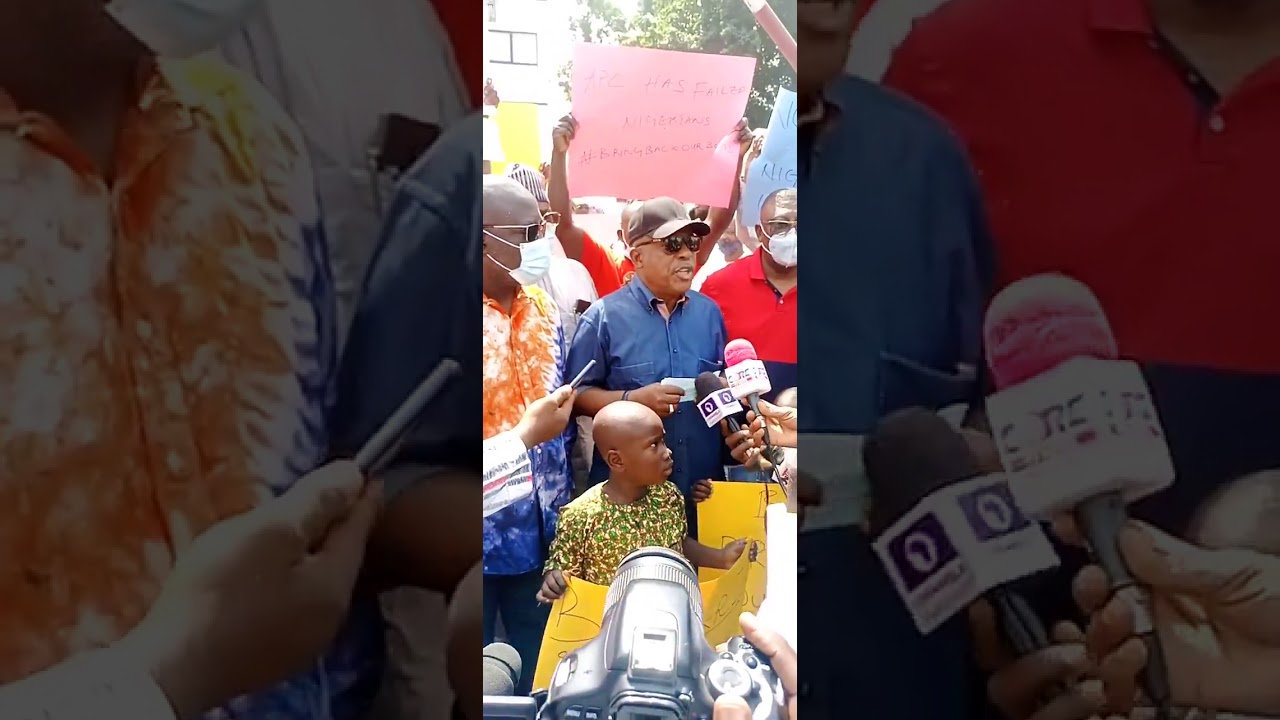 PDP protest against kankara school boys abduction